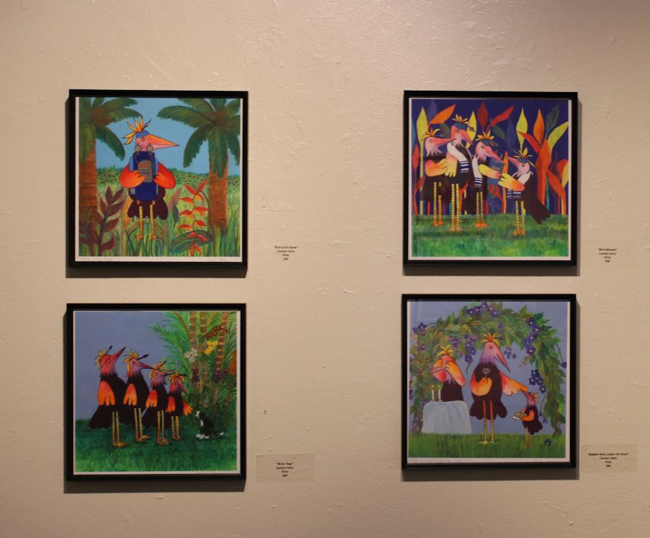 Spotlight on visual artist Carolyn Gora’s exhibit in Theatre Lobby ...